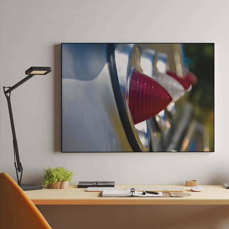 Chevrolet Impala rear lights Canvas print thumbnail 2