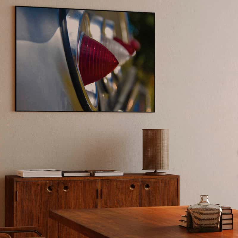 Chevrolet Impala rear lights Canvas print thumbnail 3