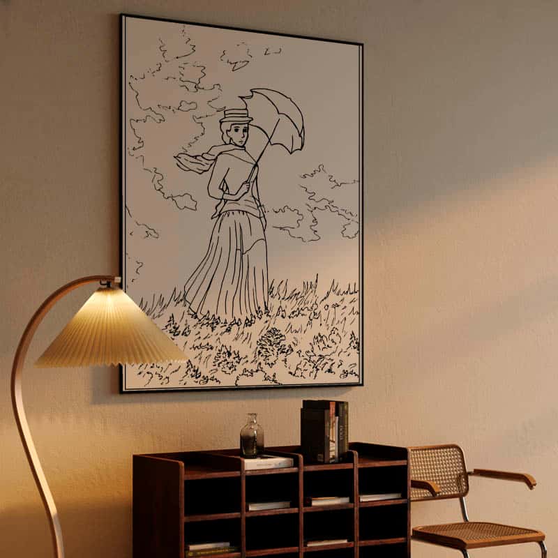 Woman with umbrella thumbnail 4