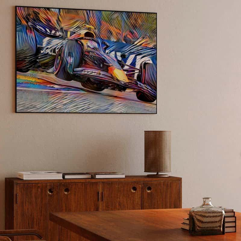 Digital Art Formula 1 Red Bull Honda Sergio Checo Perez thumbnail 3