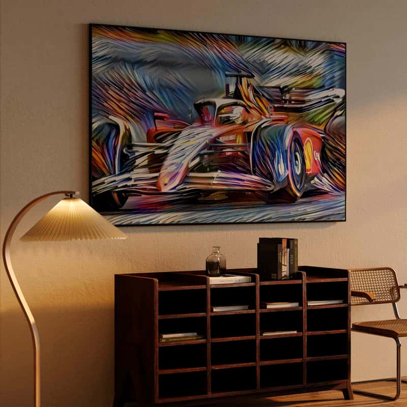 Digital Art Formula 1 Ferrari Charles Leclerc thumbnail 4