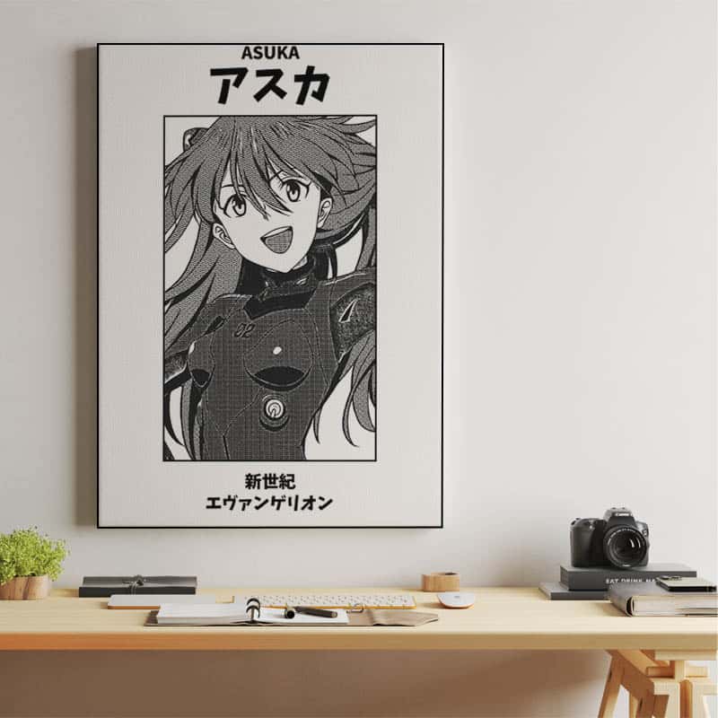 Asuka Black and White thumbnail 2