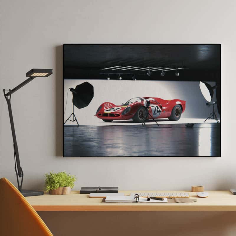Ferrari 330p4 - Le Mans 1967 thumbnail 2