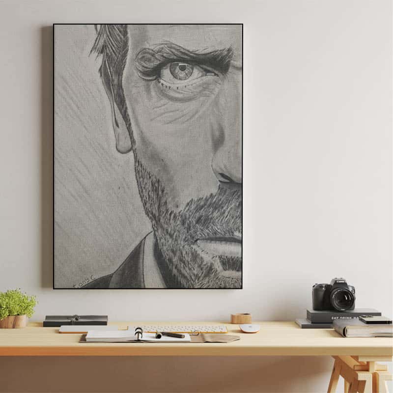 Dr. House portrait thumbnail 2