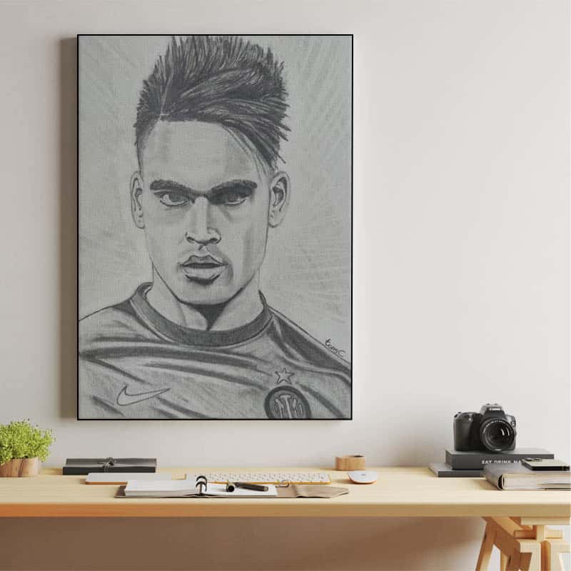 Lautaro Martinez portrait thumbnail 2