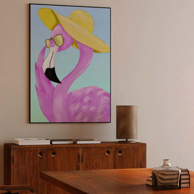 Summer flamingo thumbnail 3