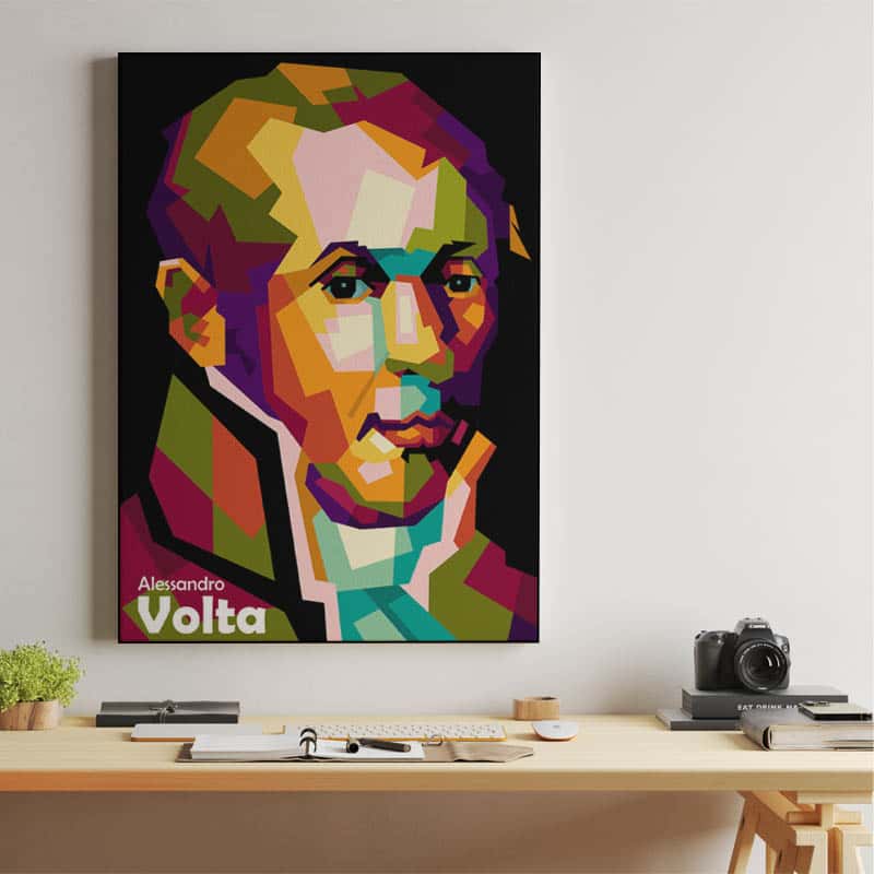 Alessandro Volta in pop art thumbnail 2