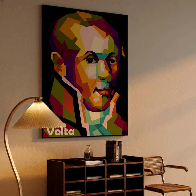 Alessandro Volta in pop art thumbnail 4