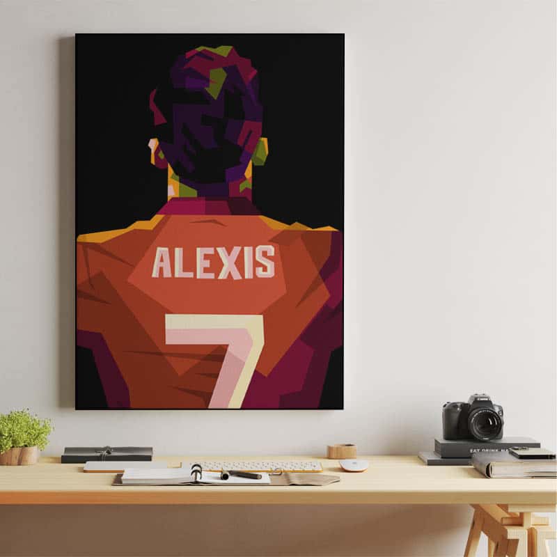 Alexis sanchez in Wpap art thumbnail 2