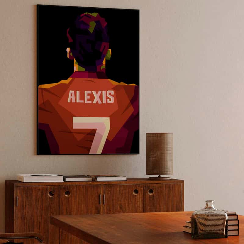 Alexis sanchez in Wpap art thumbnail 3