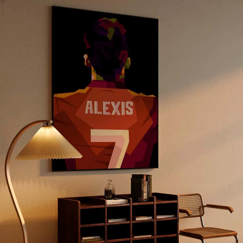 Alexis sanchez in Wpap art thumbnail 4