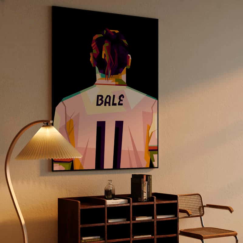 Gareth Bale in trend pop art thumbnail 4