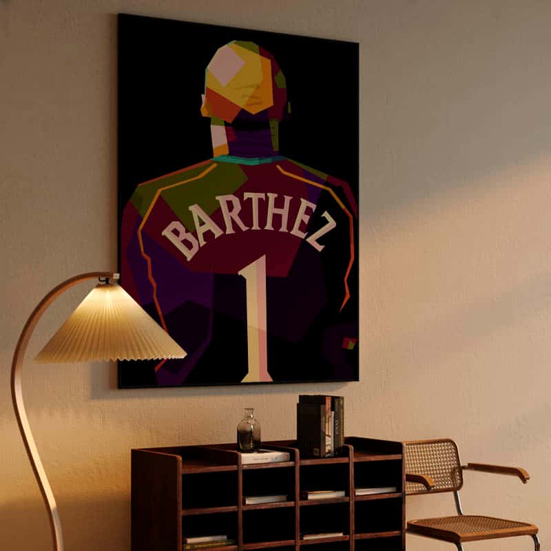 Fabien Barthez in wpap pop art thumbnail 4