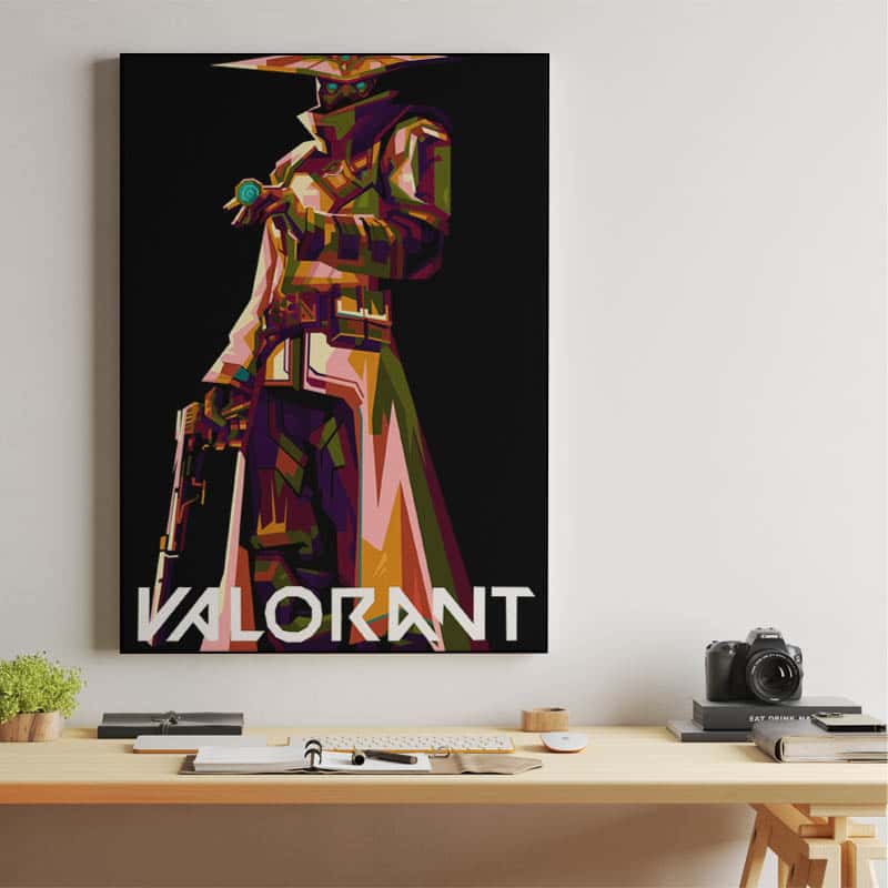 Chyper Valorant in wpap pop art thumbnail 2