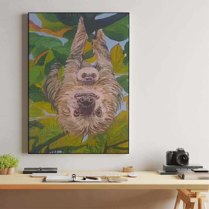 Mother and child Sloths thumbnail 2