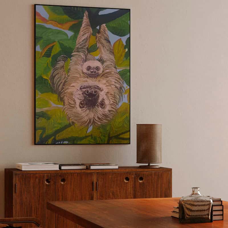 Mother and child Sloths thumbnail 3