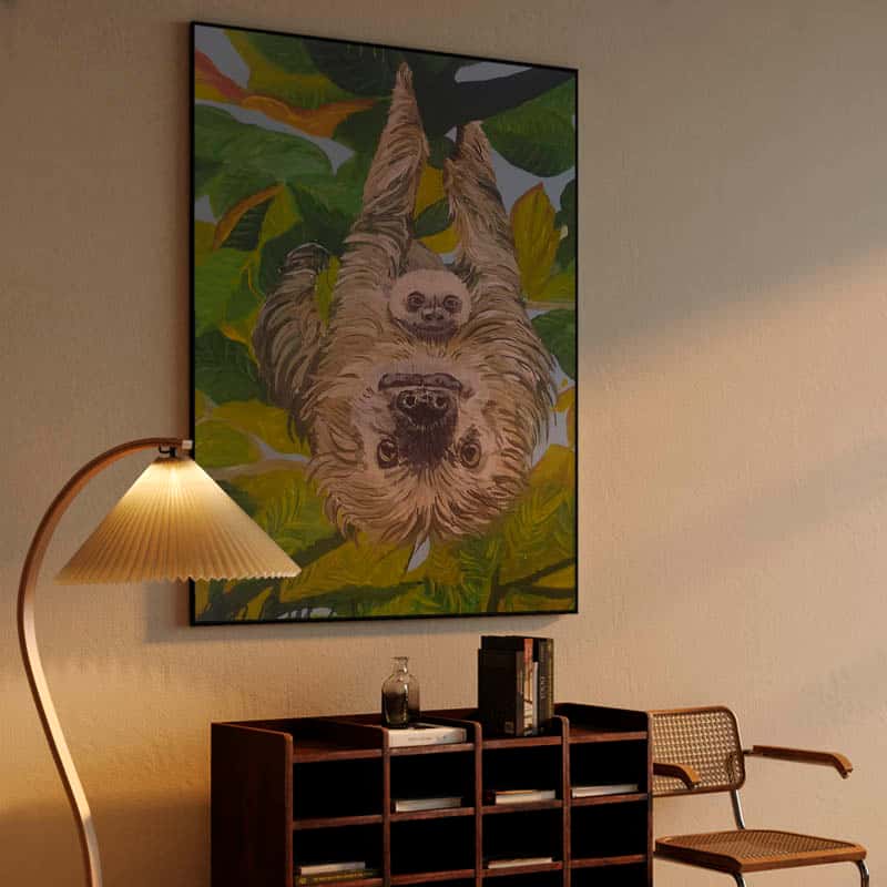 Mother and child Sloths thumbnail 4