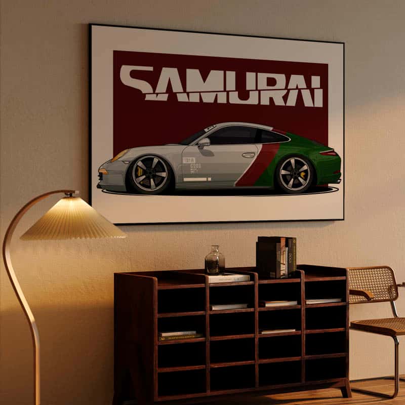 Porsche 911 Car Canvas Porsche thumbnail 4