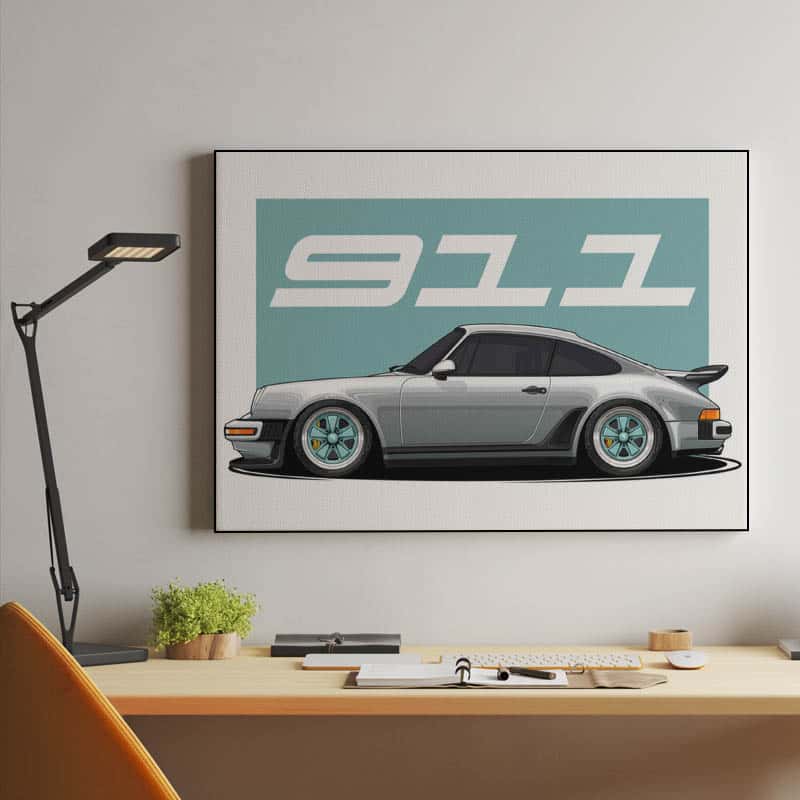 Porsche 911 Car Canvas Porsche thumbnail 2