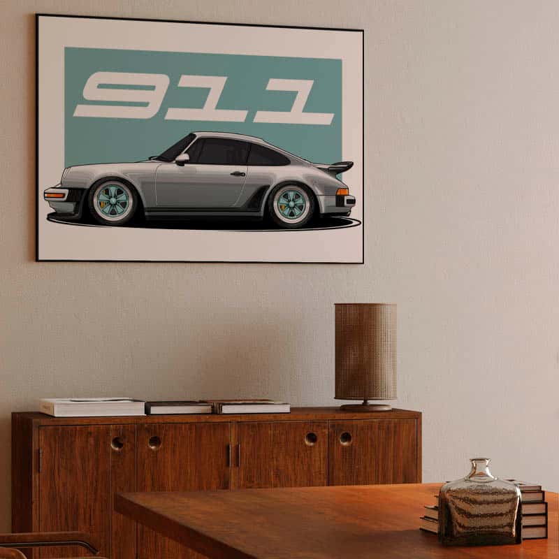 Porsche 911 Car Canvas Porsche thumbnail 3