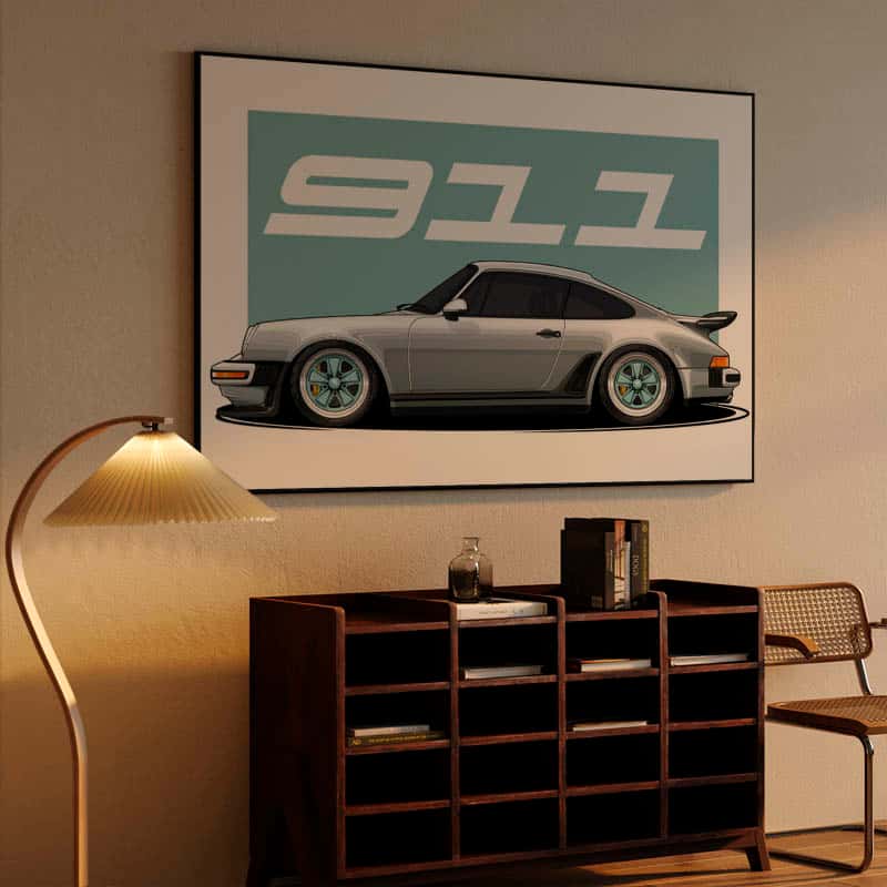 Porsche 911 Car Canvas Porsche thumbnail 4