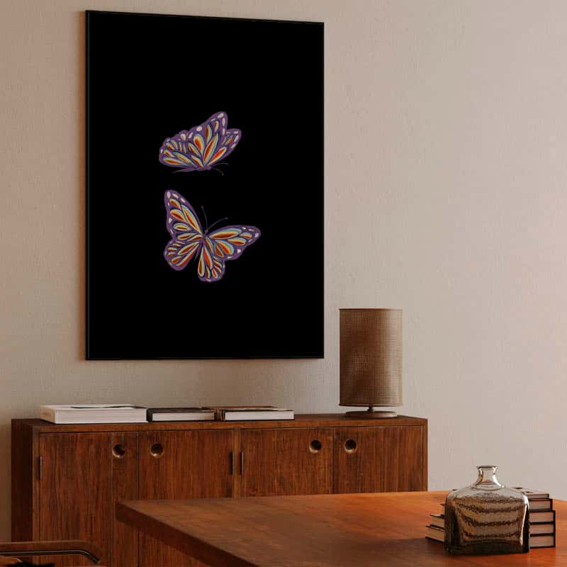 Rainbow butterflies thumbnail 3
