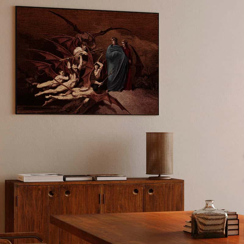 Dante and Virgil Attacked by Devils thumbnail 3