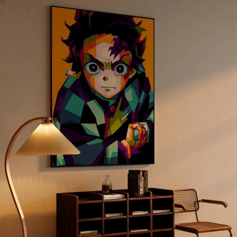 Anime Demon Slayers Pop art 1 thumbnail 4