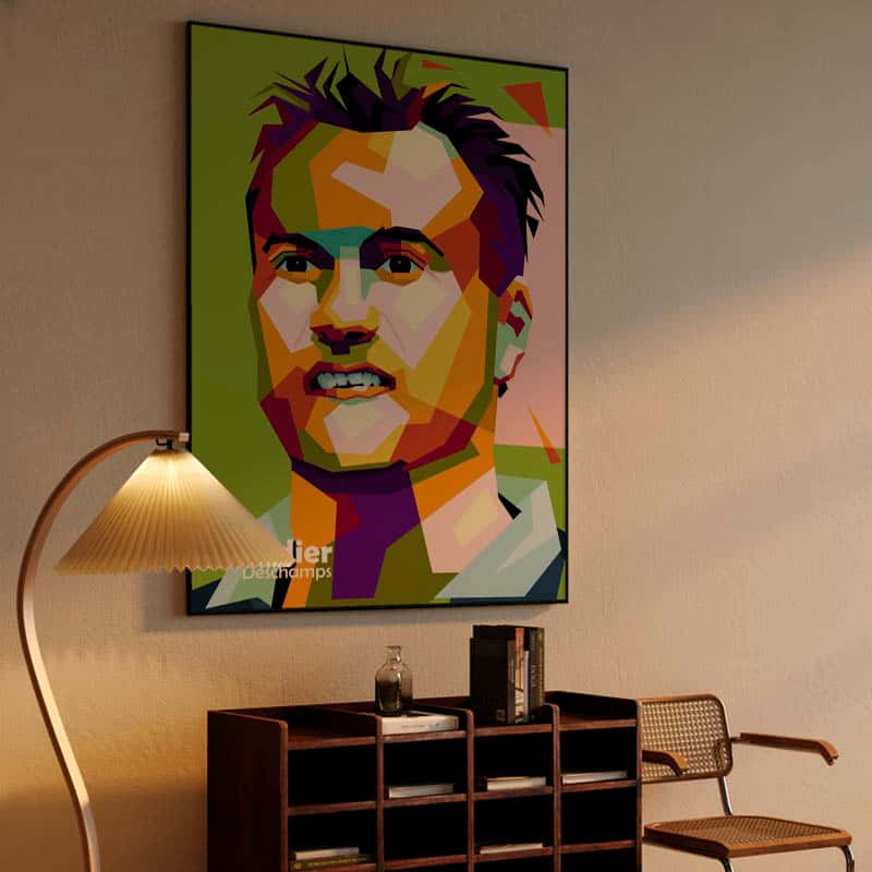 Didier Deschamps in wpap pop art thumbnail 4
