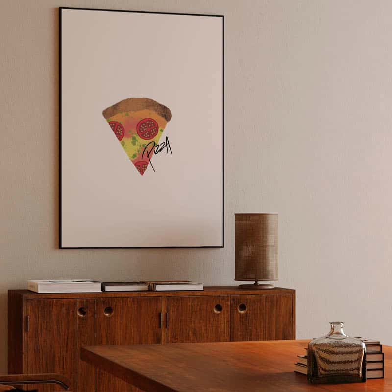 Pizza Slice - Flat Style thumbnail 3