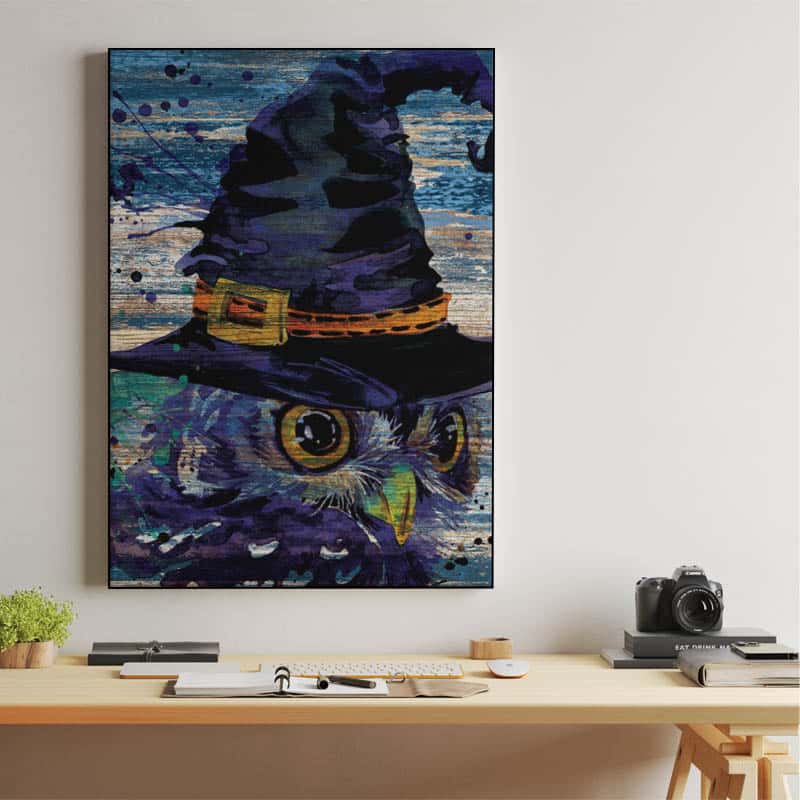 Owl in Witch Hat thumbnail 2