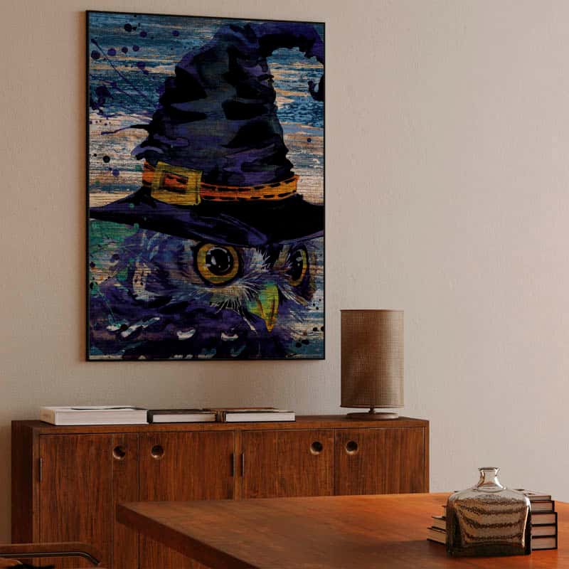 Owl in Witch Hat thumbnail 3
