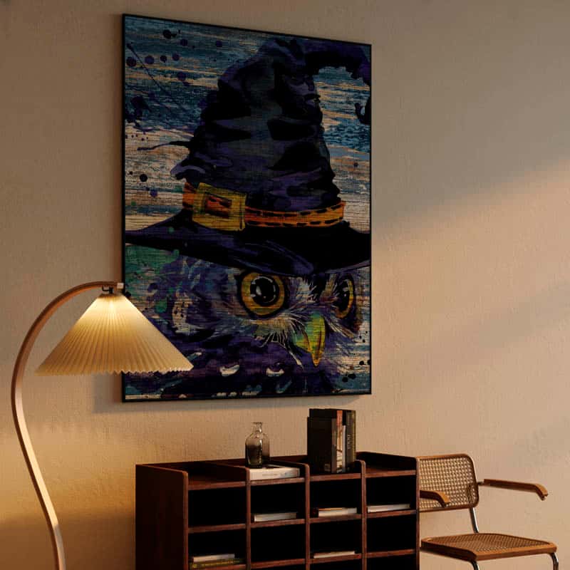 Owl in Witch Hat thumbnail 4