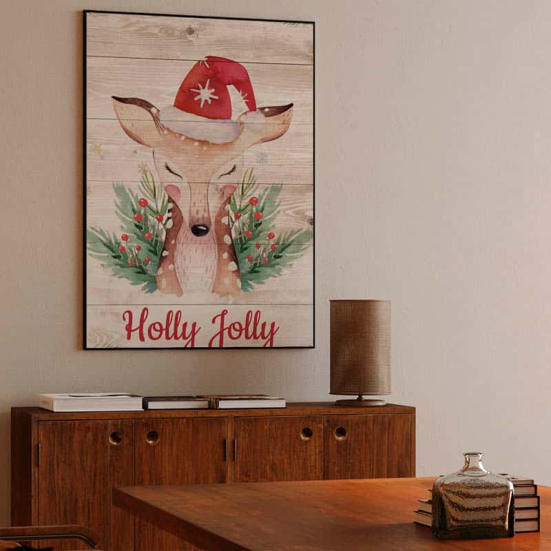 Christmas Holly Jolly Deer thumbnail 3