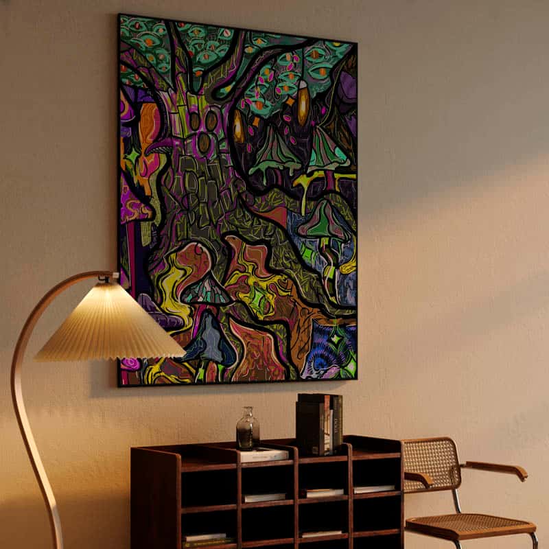 psychedelic forest thumbnail 4