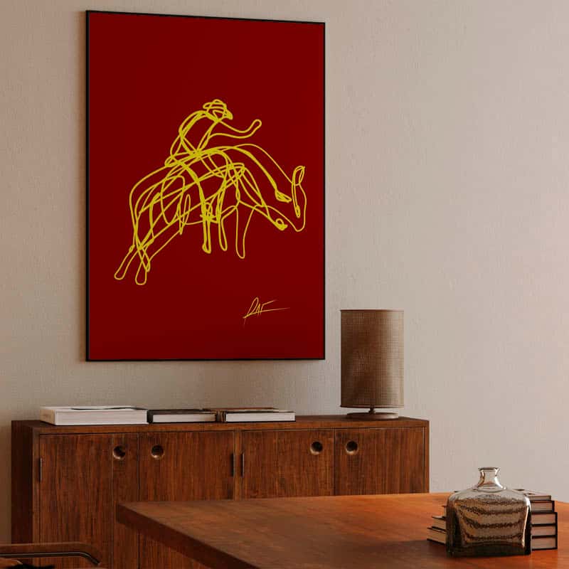 El vaquero y el toro de rodeo thumbnail 3