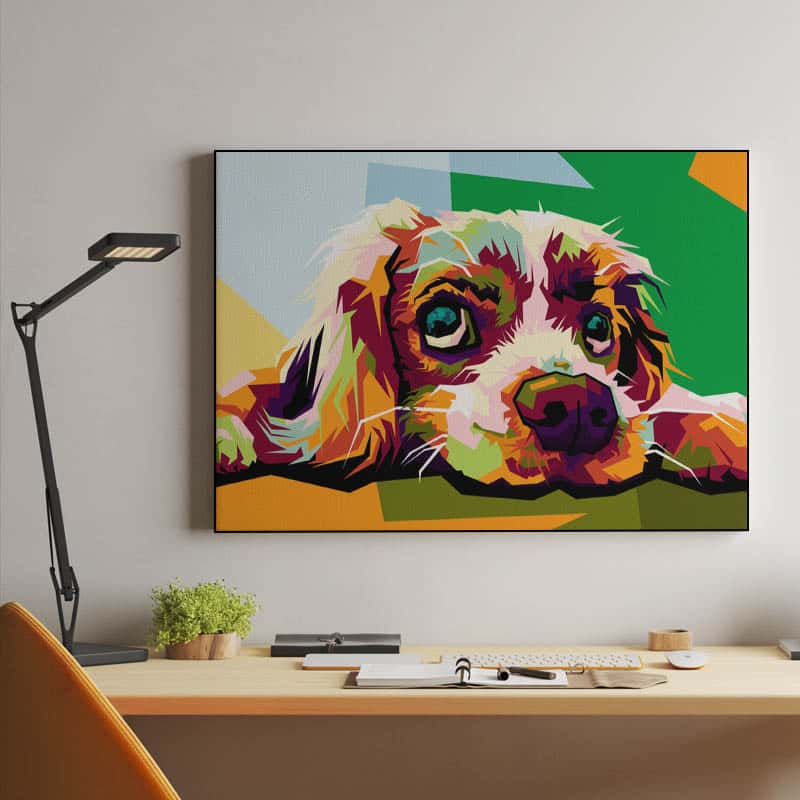 Anime Pet dog Sleepy cute thumbnail 2