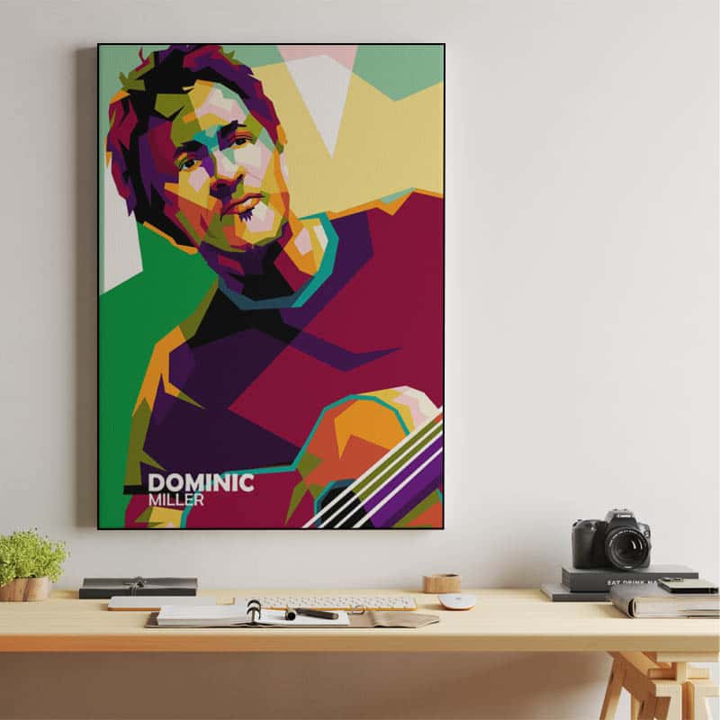 Dominic Miller in wpap pop art thumbnail 2
