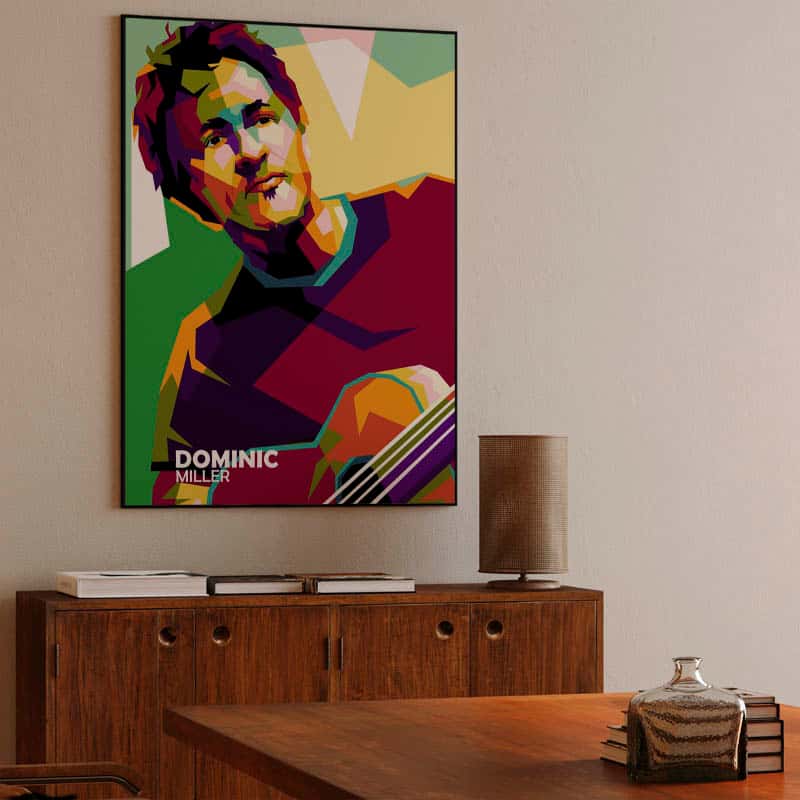 Dominic Miller in wpap pop art thumbnail 3