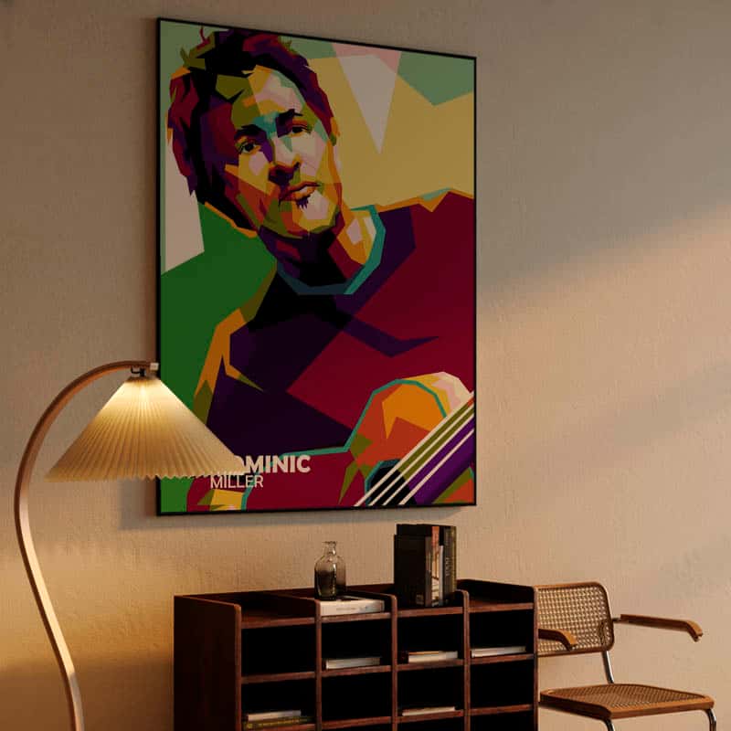 Dominic Miller in wpap pop art thumbnail 4