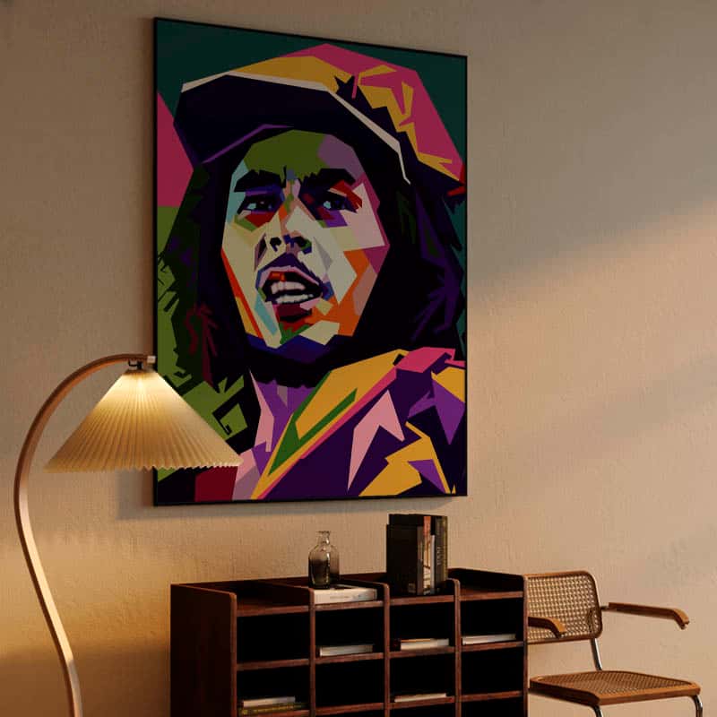 Bob Marley wpap pop art thumbnail 4