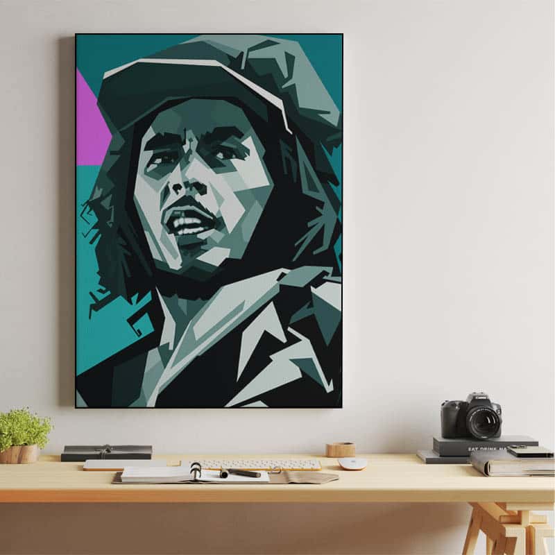 Bob Marley in wpap thumbnail 2