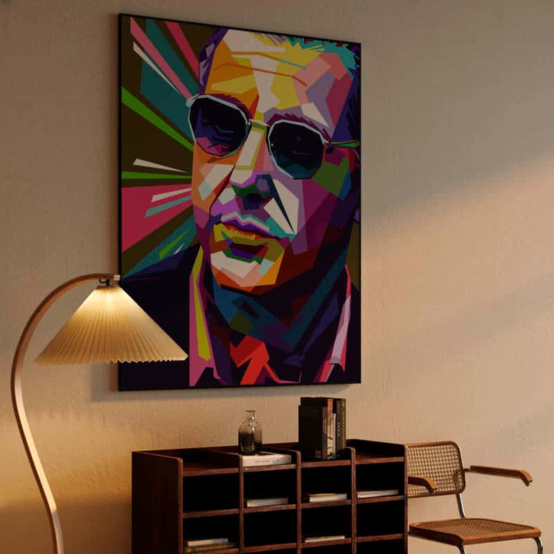 The Good Father II in wpap pop art thumbnail 4