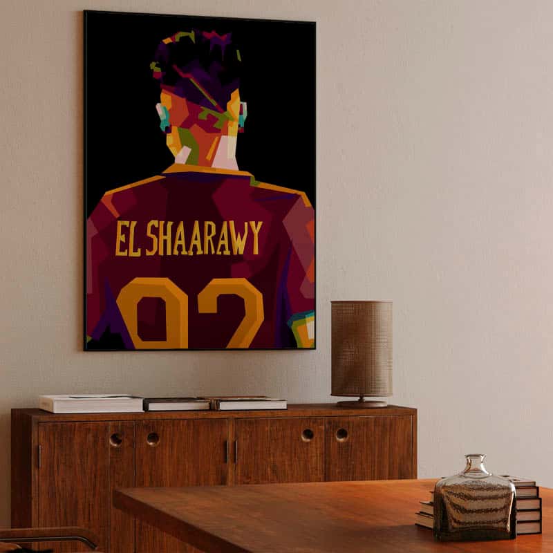 Legend football El Sharawy pop art thumbnail 3