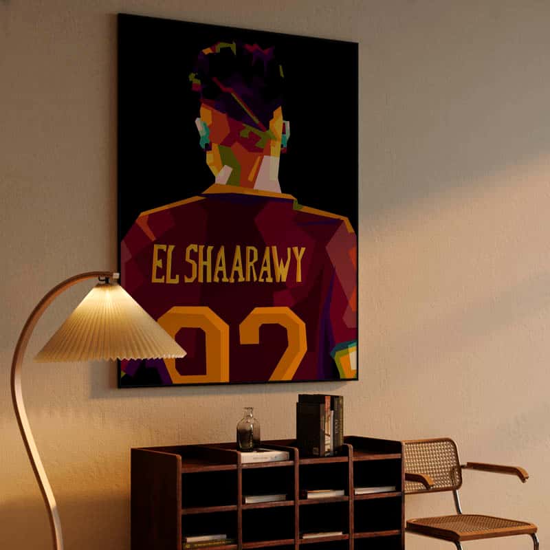 Legend football El Sharawy pop art thumbnail 4