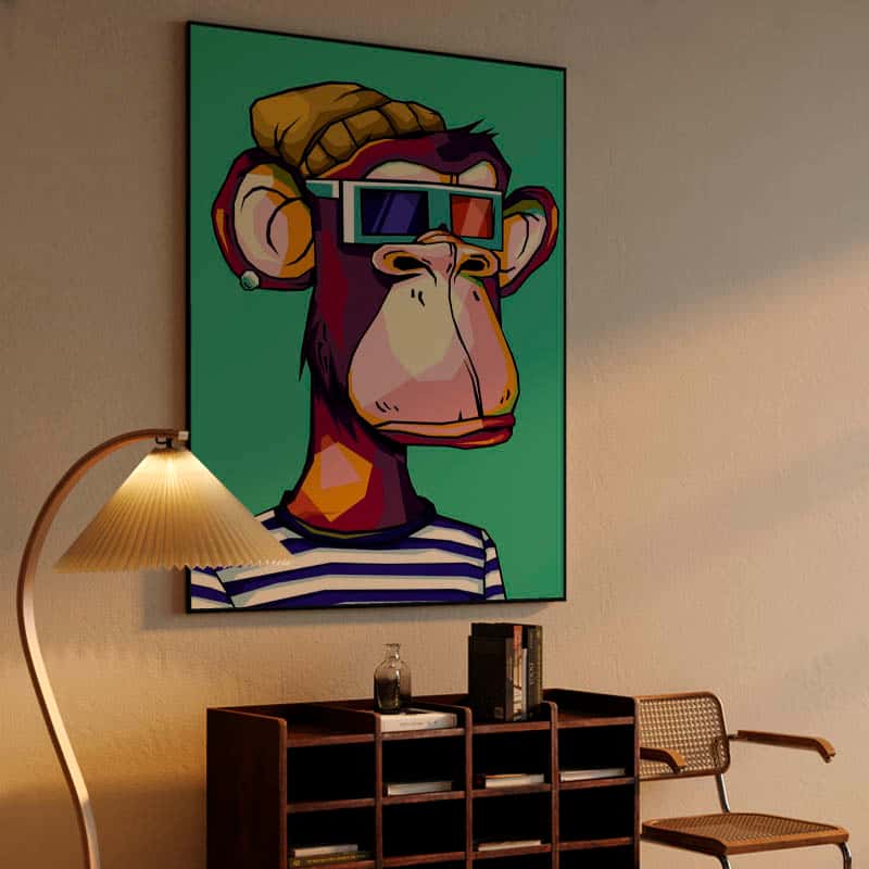 Bored Apes monkey nft thumbnail 4