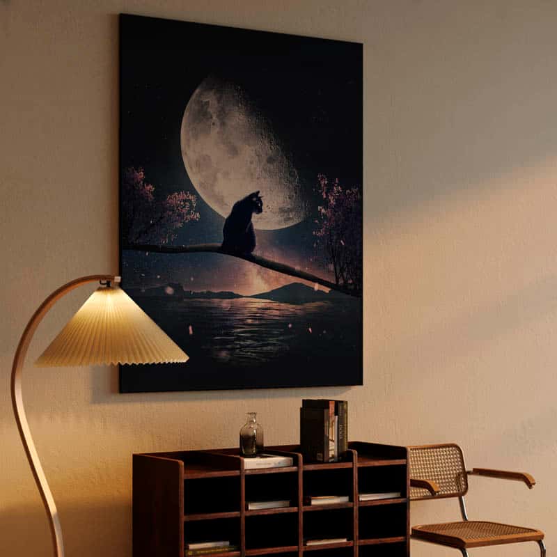 Cat, Moon and Stars thumbnail 4