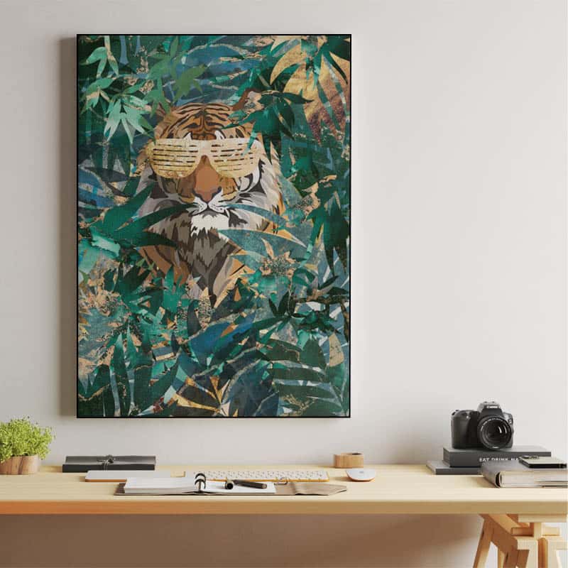 Hip hop tiger in the jungle thumbnail 2