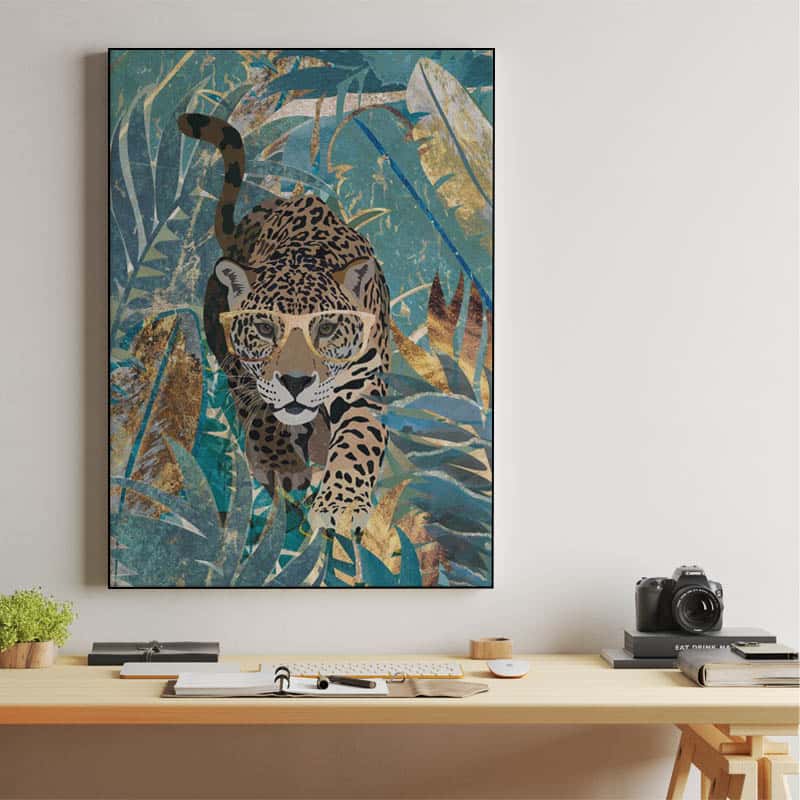 Curious Jaguar in the jungle thumbnail 2