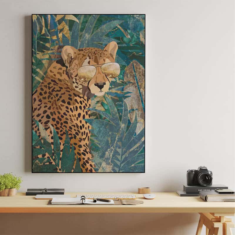Rockstar Cheetah in the jungle thumbnail 2